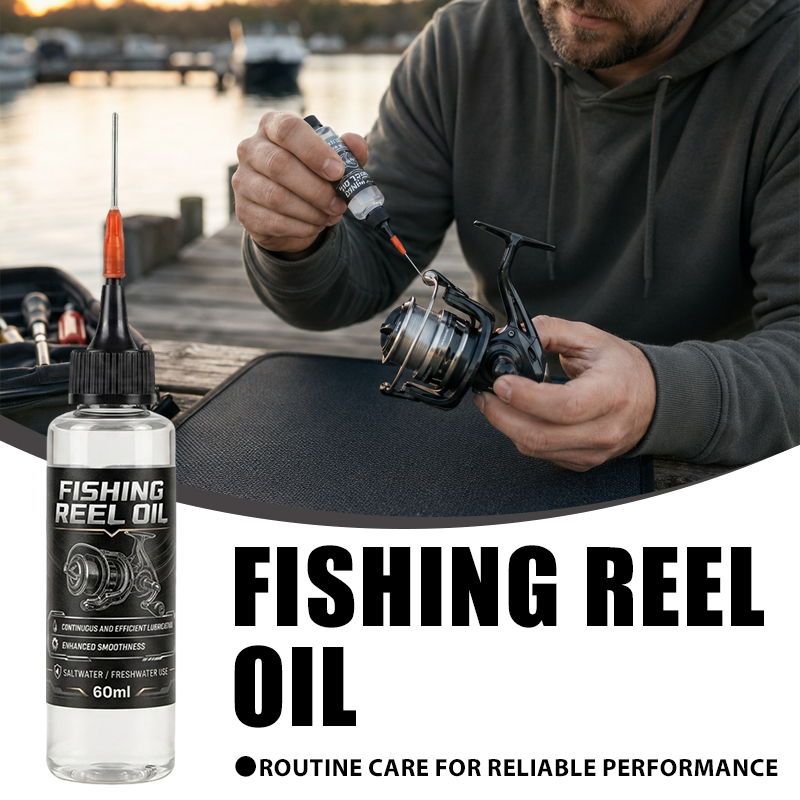Reel Repair Kit - Olio Lubrificante per Mulinelli da Pesca,