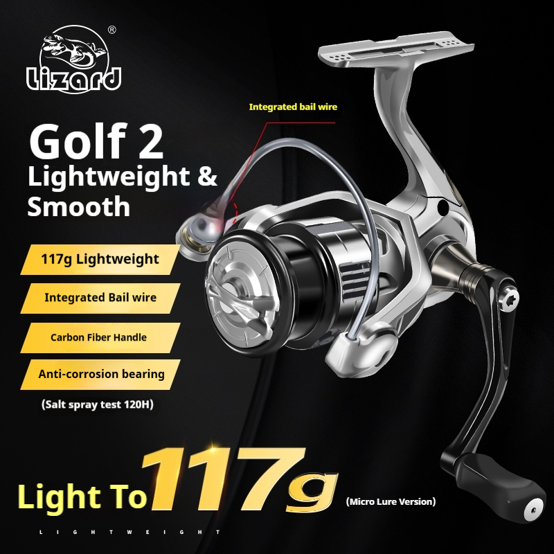 Kastking Reel Zephyr - Mulinello da Pesca Lizard Golf 2