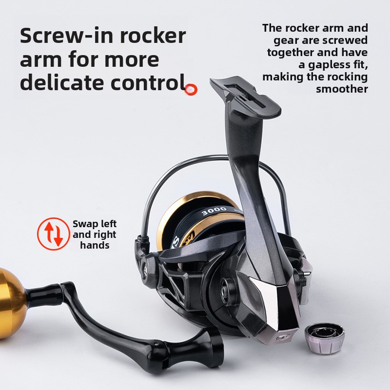 Mulinelli da pesca in metallo  - Ice Fishing Reel recensione e prezzo